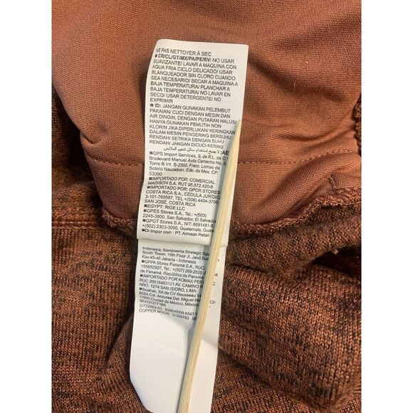 Gap Cowl Neck Sweatshirt Womens Plus Size 3X Pockets Pullover Funnel Athleisure - Picture 7 of 16